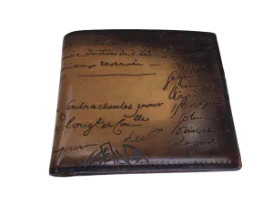 Makore Leather Compact Wallet
