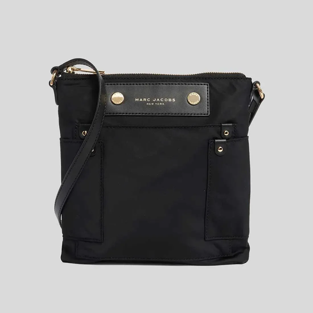 MARC JACOBS Preppy Swing Pack Crossbody Bag Black RB-4R4HCR040H02