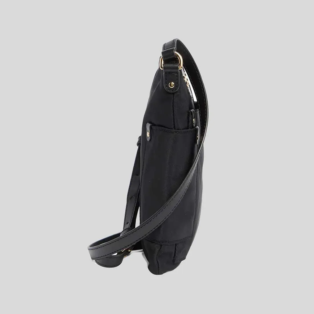 MARC JACOBS Preppy Swing Pack Crossbody Bag Black RB-4R4HCR040H02
