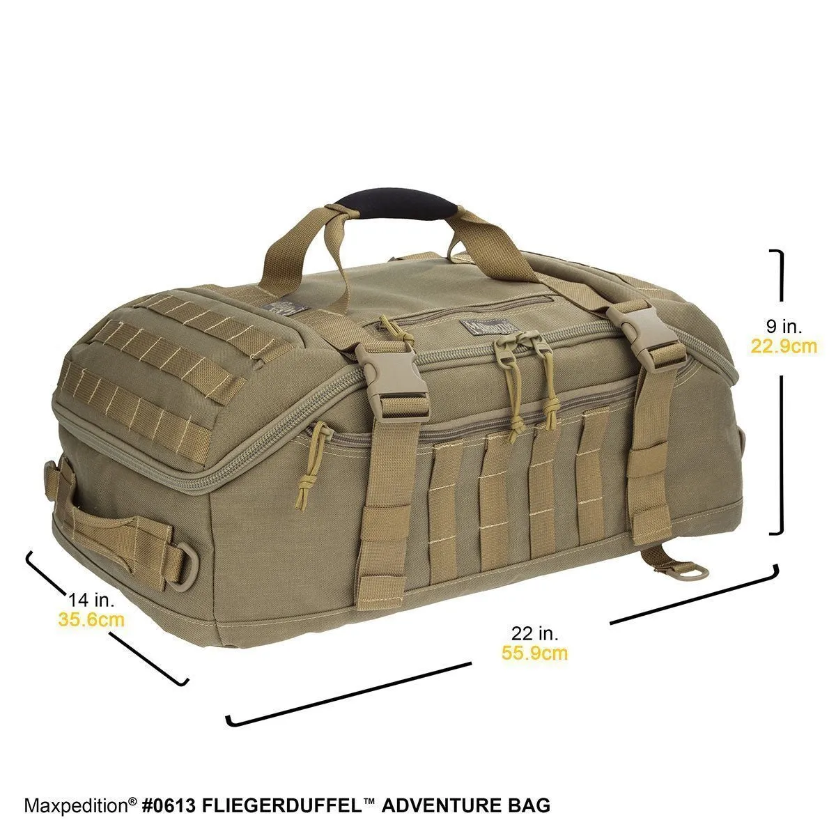 Maxpedition Fliegerduffel Adventure Duffle Bag and Backpack
