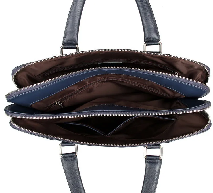 Mens Leather Laptop Messenger Bag Men Leather Bags Side Bags For Mens 7325