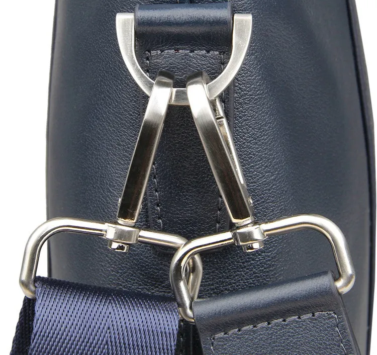 Mens Leather Laptop Messenger Bag Men Leather Bags Side Bags For Mens 7325