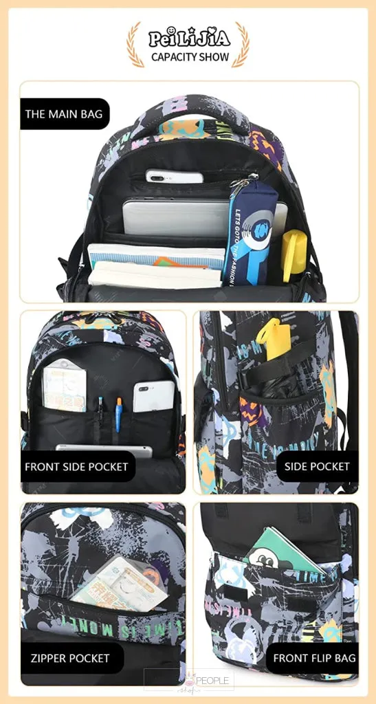 Military Design Bag for School Students and Office