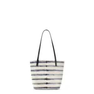 MINI ESSENTIAL TOTE STRIPED EEL