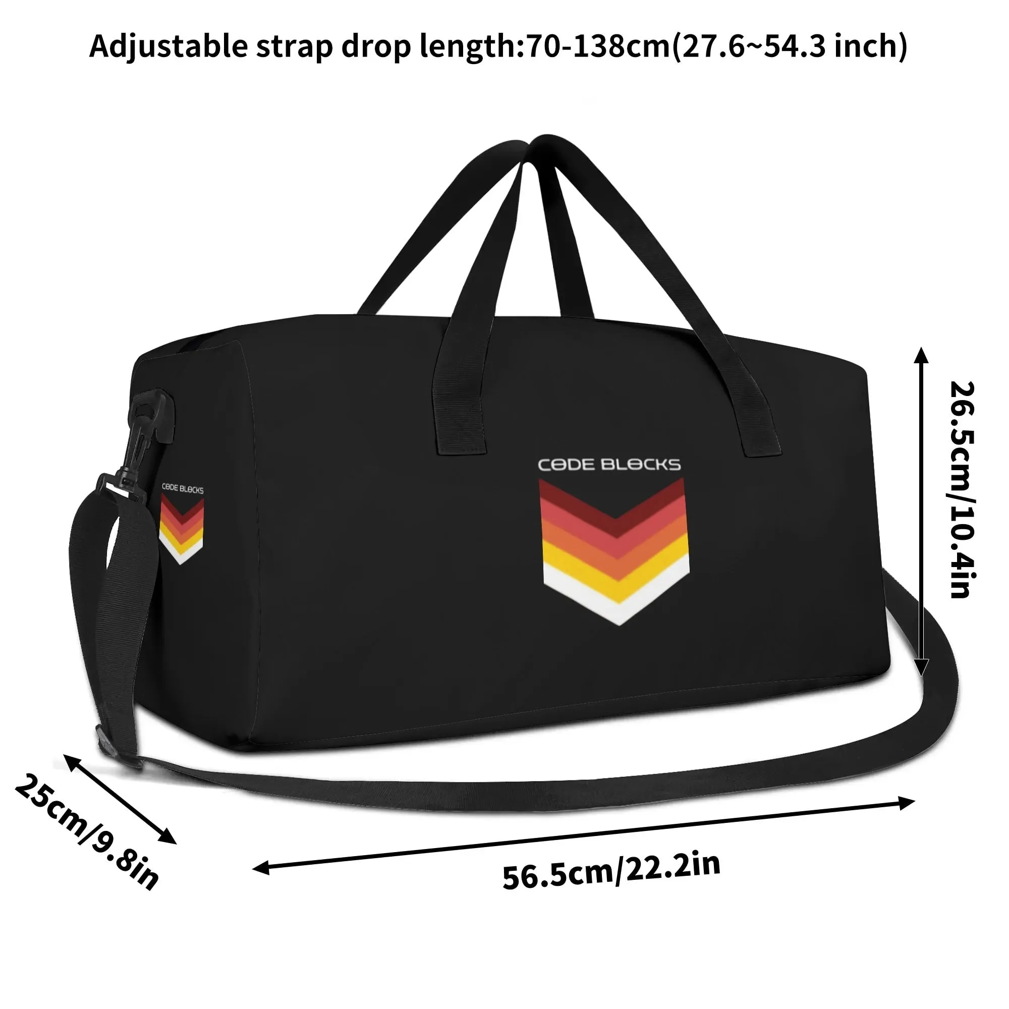 Minimalist Travel Duffel Bags Sport Gym Tote Bag