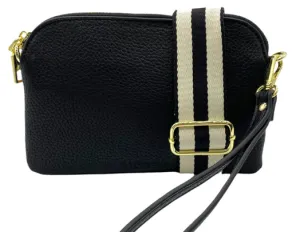MISSY HUGO CROSS BODY BAG BLACK
