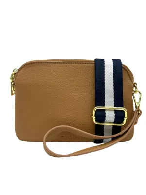 MISSY HUGO CROSS BODY BAG| CARAMEL