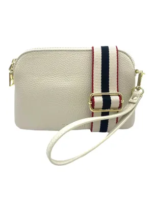 MISSY HUGO CROSS BODY BAG| ECRU