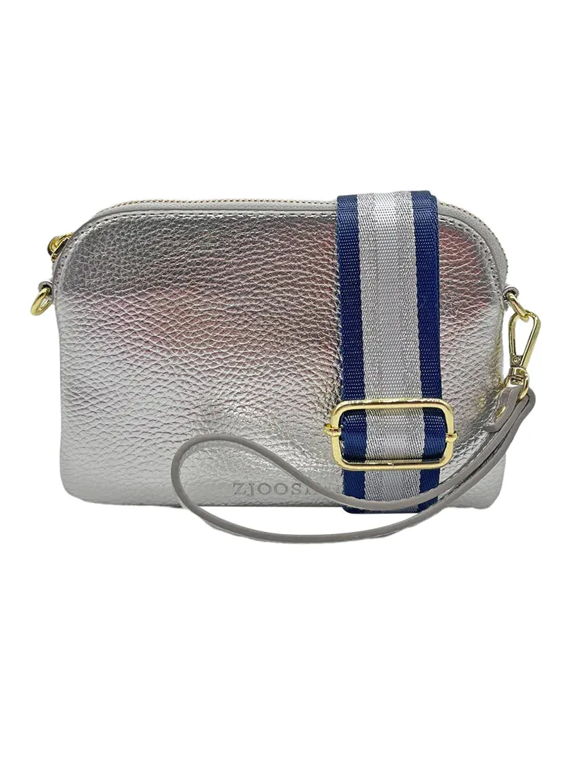MISSY HUGO CROSS BODY BAG | GALAXY SILVER
