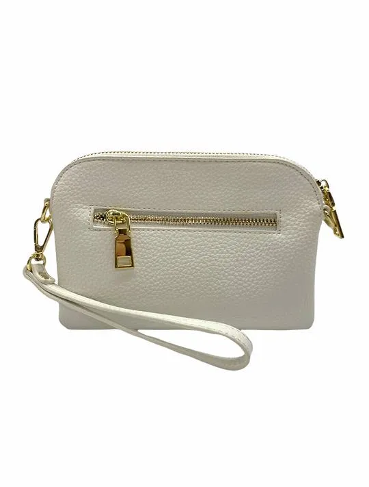 MISSY HUGO CROSS BODY BAG WHITE