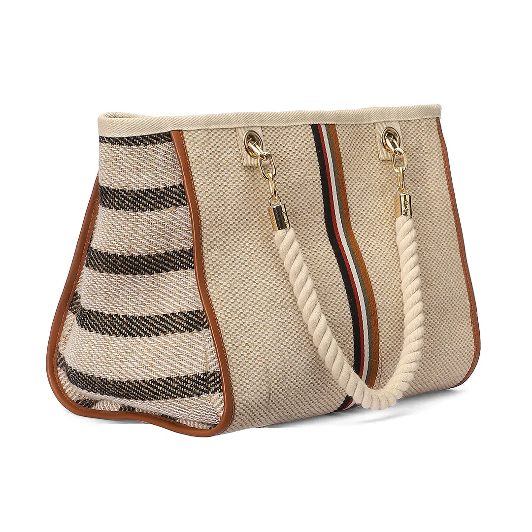 Morocco Summer Tote Bag with Cotton Cord Handle