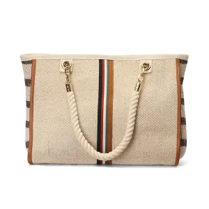 Morocco Summer Tote Bag with Cotton Cord Handle