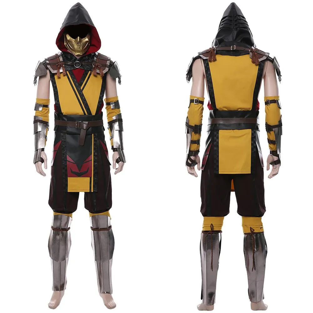 Mortal Kombat 11 Scorpion Cosplay Costume