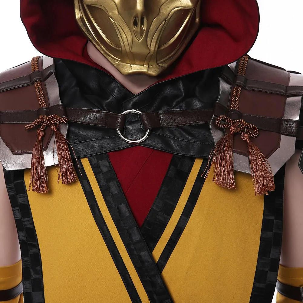 Mortal Kombat 11 Scorpion Cosplay Costume