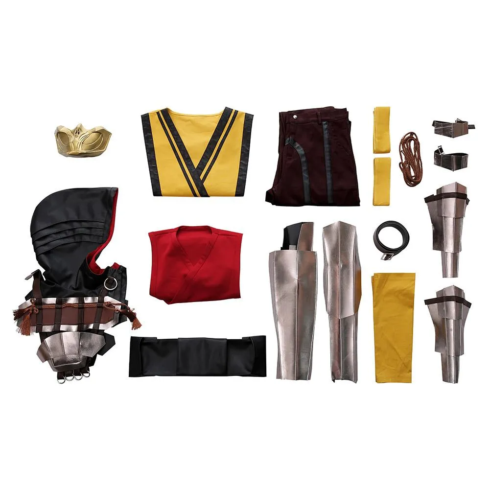 Mortal Kombat 11 Scorpion Cosplay Costume