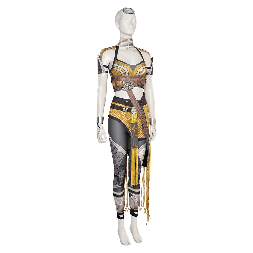 Mortal Kombat Tanya Combat Uniform Cosplay Costume Outfits Halloween Carnival Suit