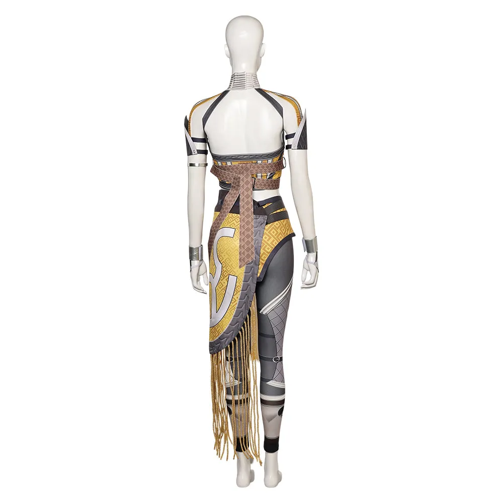 Mortal Kombat Tanya Combat Uniform Cosplay Costume Outfits Halloween Carnival Suit