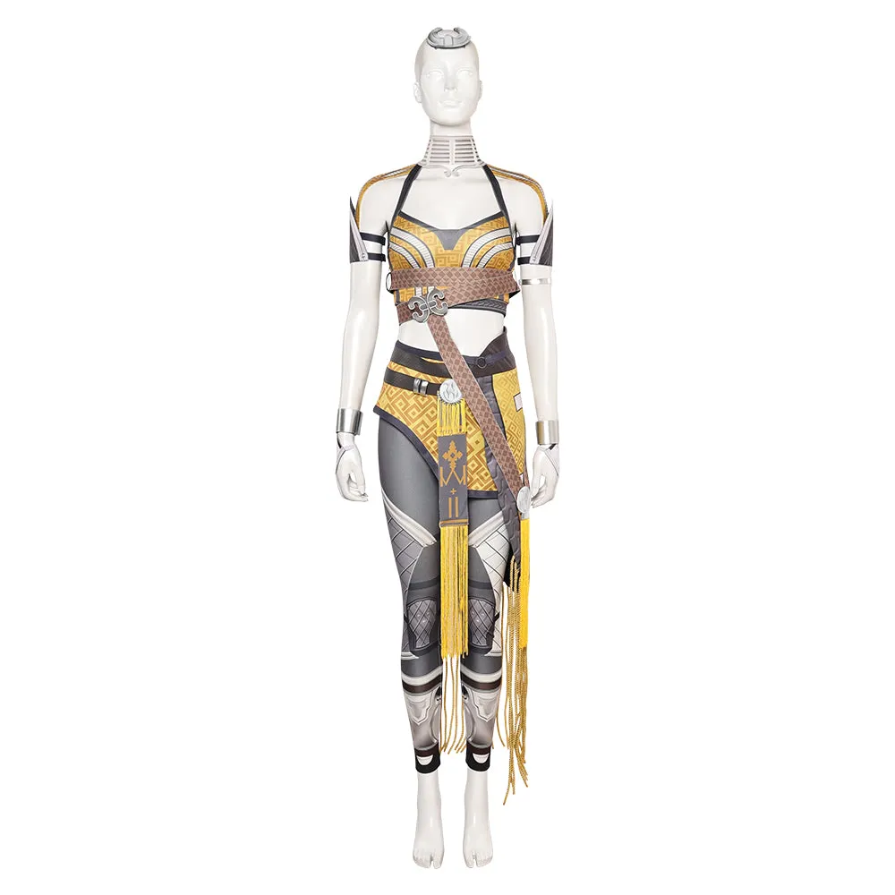 Mortal Kombat Tanya Combat Uniform Cosplay Costume Outfits Halloween Carnival Suit