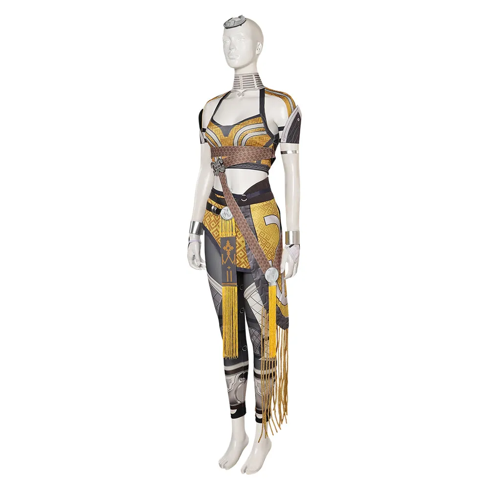 Mortal Kombat Tanya Combat Uniform Cosplay Costume Outfits Halloween Carnival Suit
