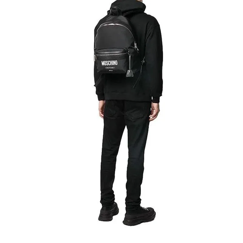 Moschino Couture Cordura Nylon Backpack