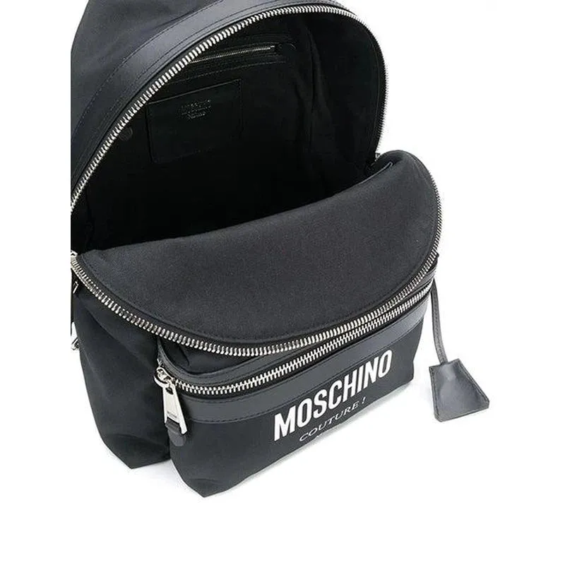 Moschino Couture Cordura Nylon Backpack