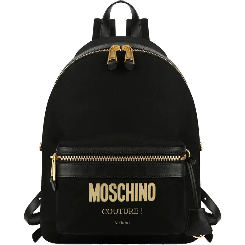 Moschino Couture Nylon Backpack