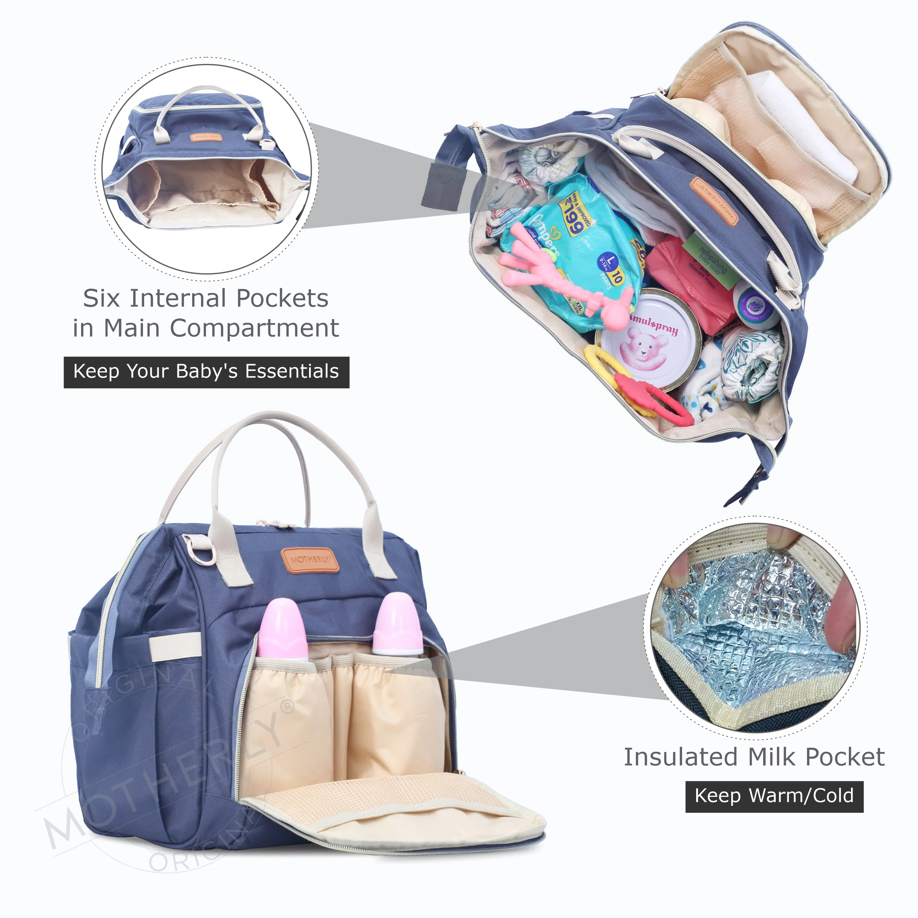 Motherly Multipurpose Baby Utility Bag for Tools and Equipment