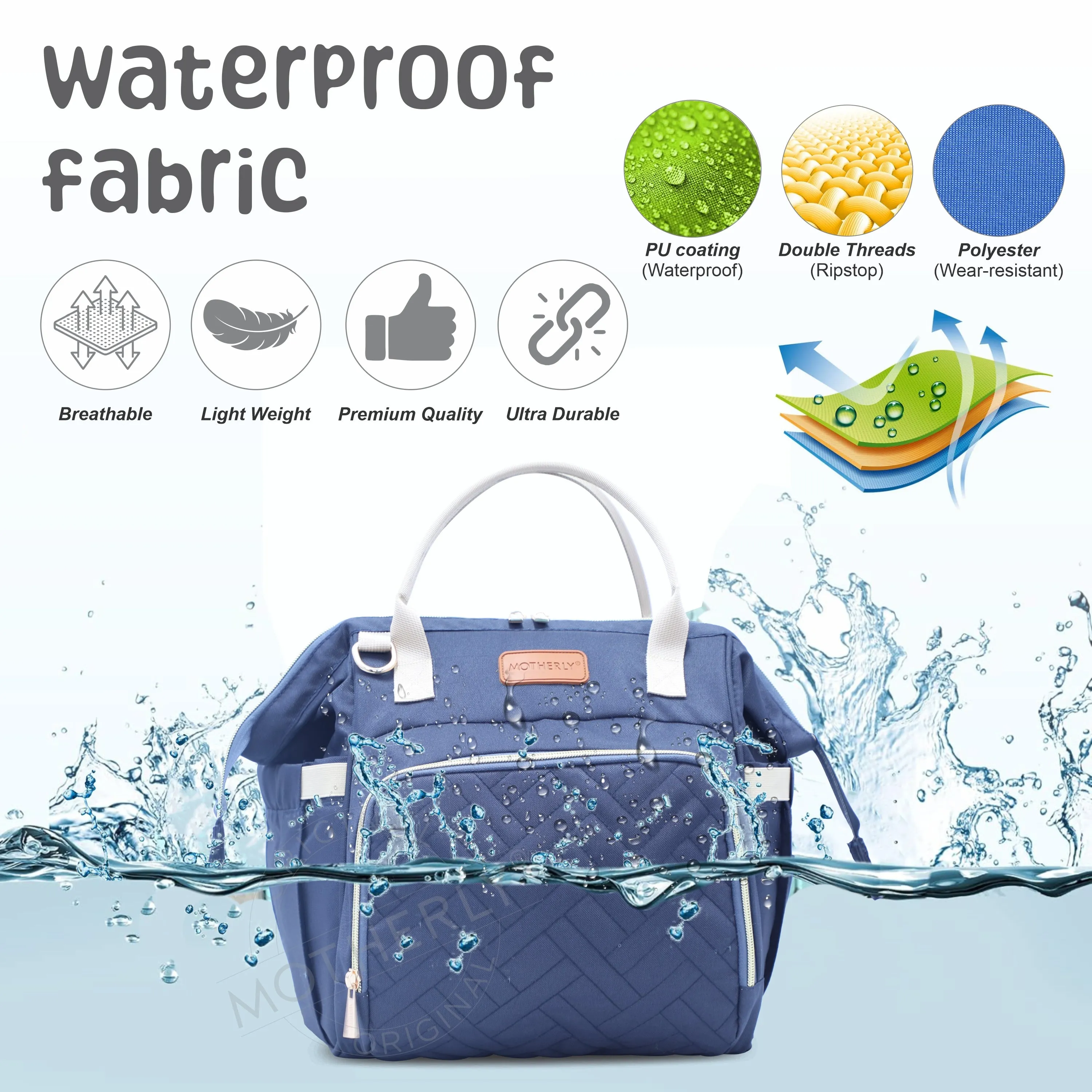 Motherly Multipurpose Baby Utility Bag for Tools and Equipment