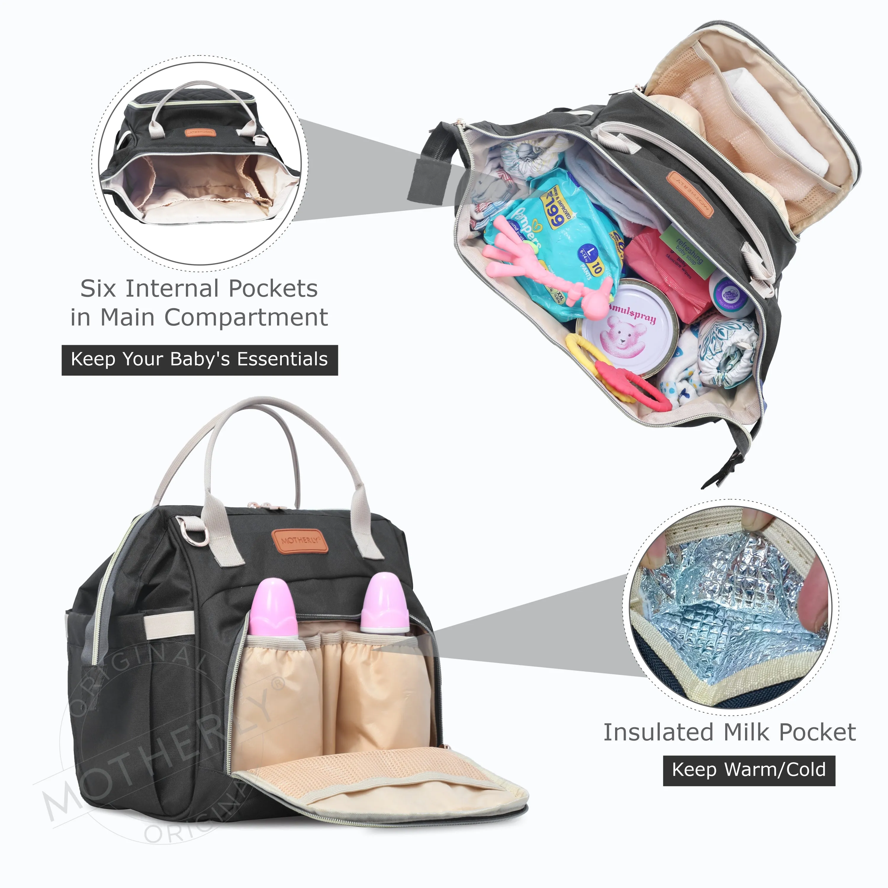 Motherly Multipurpose Baby Utility Bag for Tools and Equipment