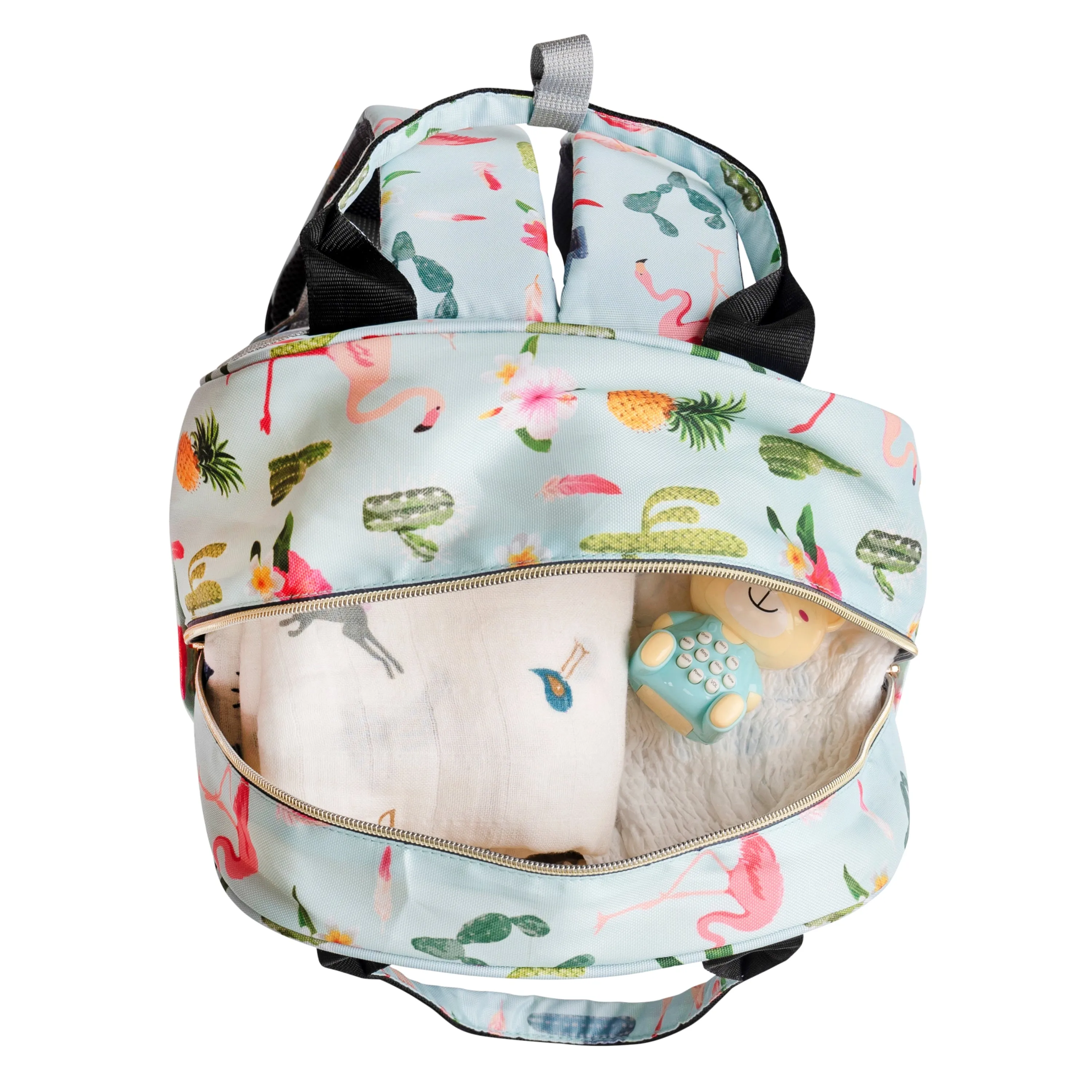 Motherly Solid Diaper Bag for Mothers for Travel, Maternity Bag for Newborn Baby, Mothers Travelling Bag, Multiple Pocket Water Resistant Baby Bag, Hospital Bag for moms (Black)