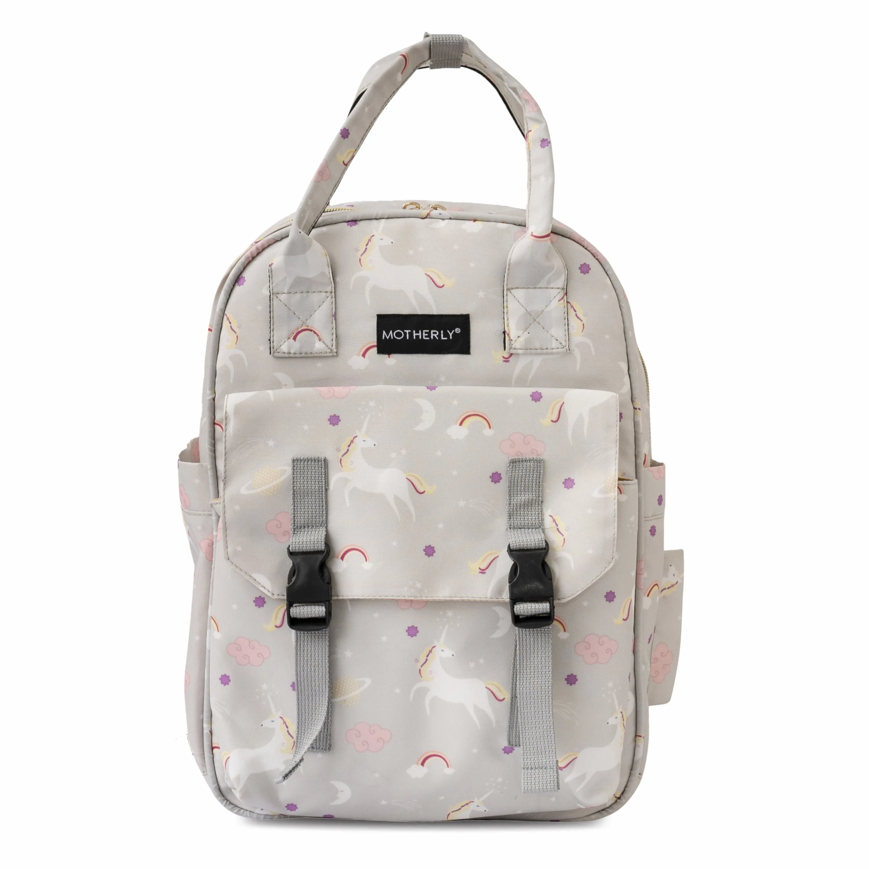 Motherly Solid Diaper Bag for Mothers for Travel, Maternity Bag for Newborn Baby, Mothers Travelling Bag, Multiple Pocket Water Resistant Baby Bag, Hospital Bag for moms (Black)