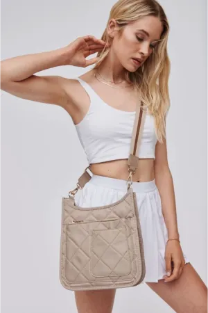 Motivator Quilted Nylon Crossbody