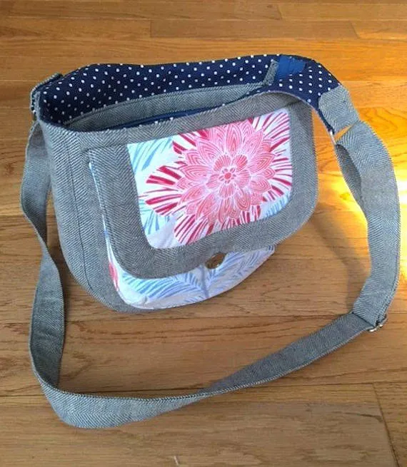 Moxie Crossbody Bag PDF Sewing Pattern
