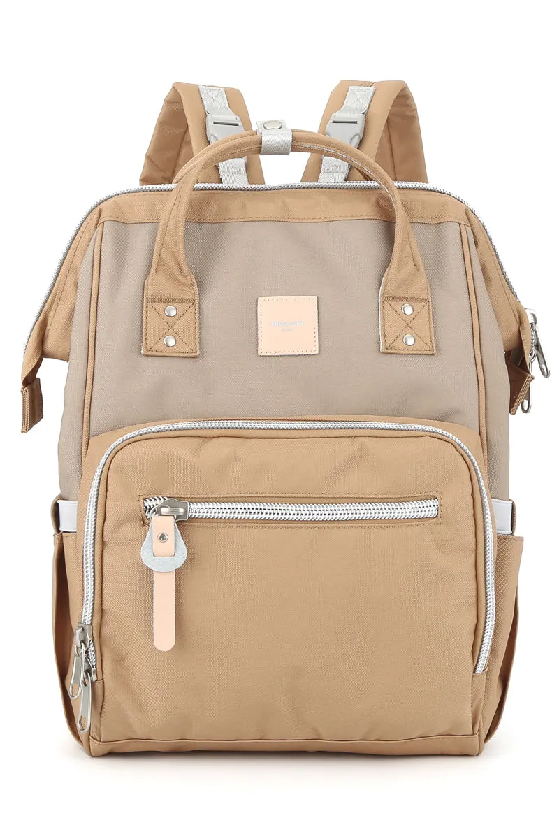 MULTI PORKET  WATERPROOF BACKPACK 1213 - BLACK
