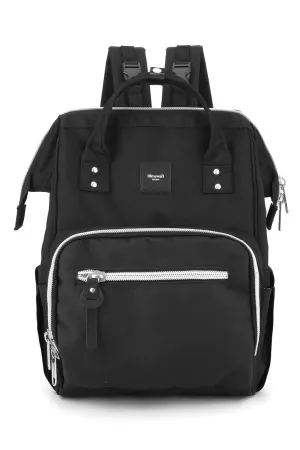 MULTI PORKET  WATERPROOF BACKPACK 1213 - BLACK