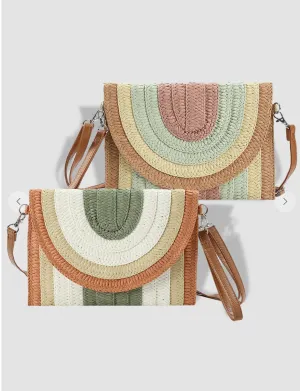 Multicolored Crossbody/Clutch
