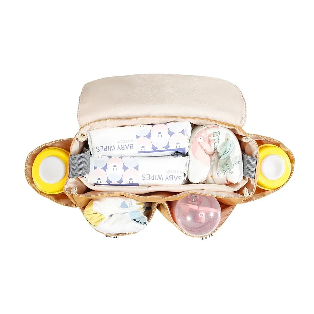 Multifunctional Baby Stroller Hanging Nylon Waterproof Diaper Bag