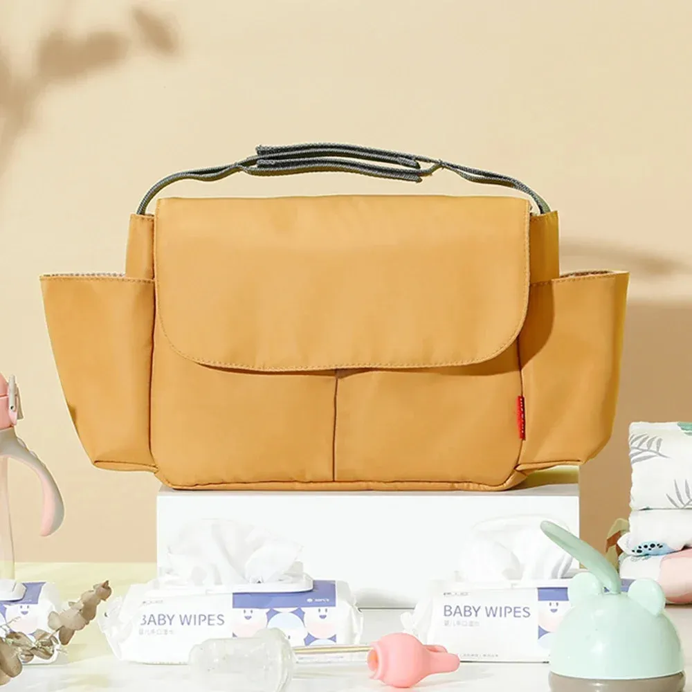 Multifunctional Baby Stroller Hanging Nylon Waterproof Diaper Bag