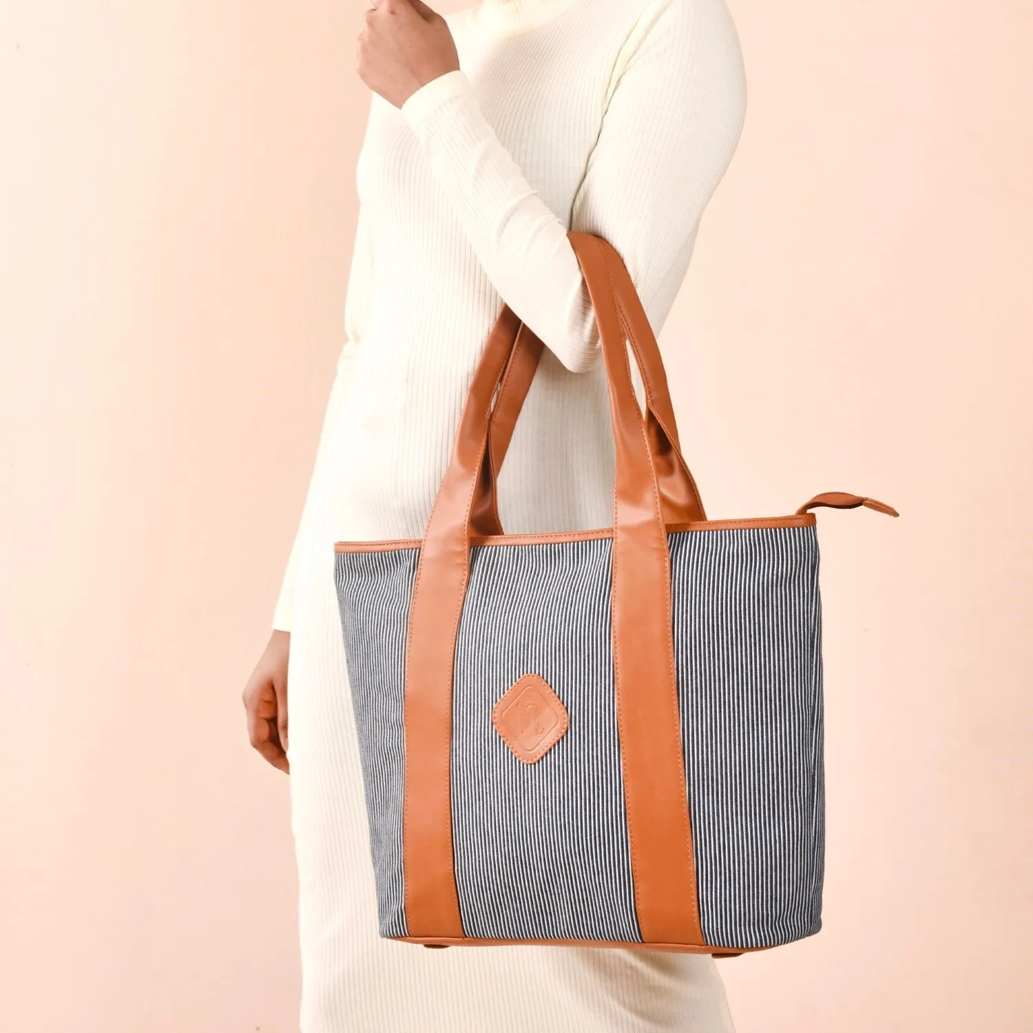 Multipurpose Denim Tote Bag