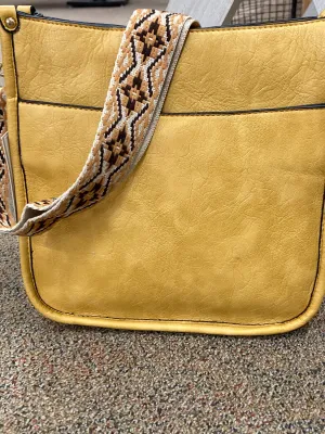 Mustard Posie Crossbody