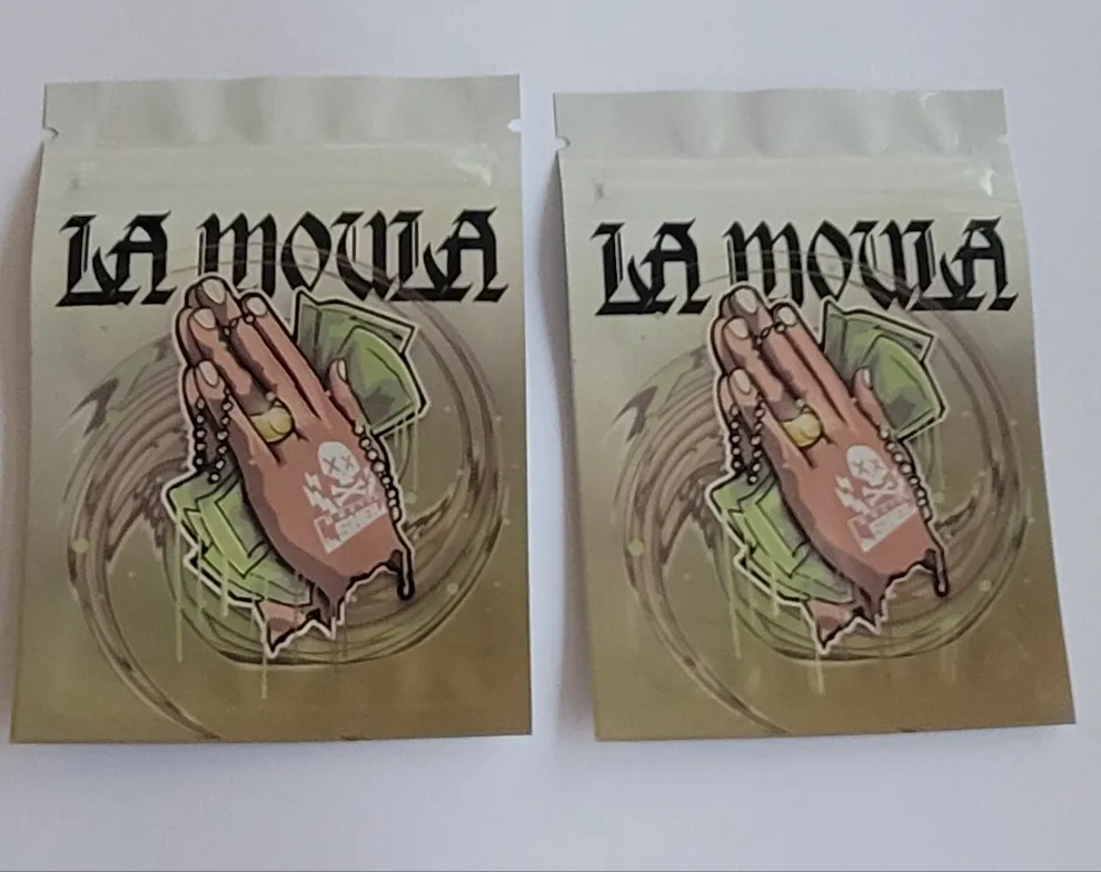 Mylar Smell Proof Ziplock Bags Size (7x10cm) - (100pcs Bundle)