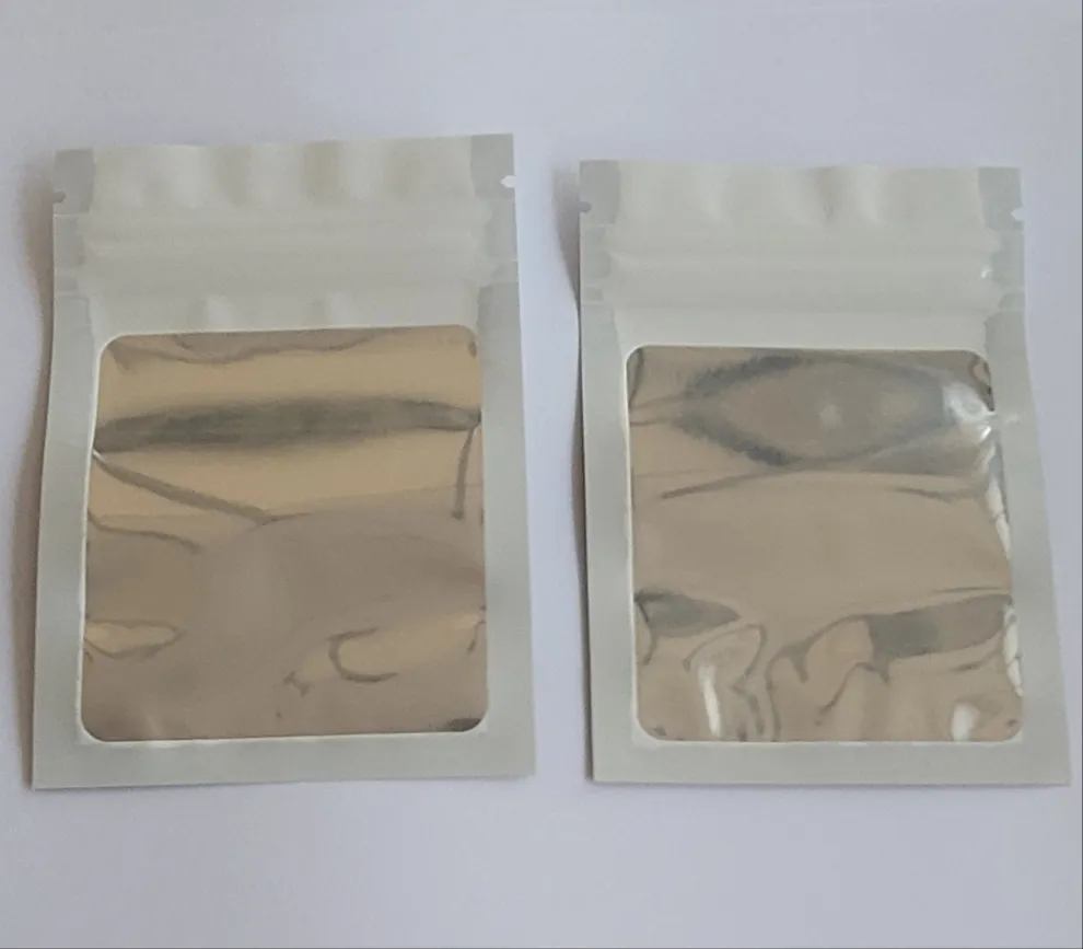 Mylar Smell Proof Ziplock Bags Size (7x10cm) - (100pcs Bundle)