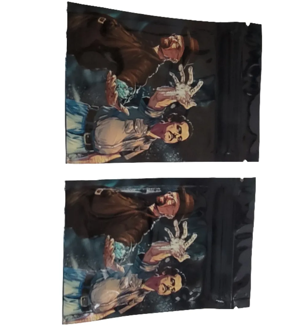 Mylar Smell Proof Ziplock Bags Size (7x10cm) - (100pcs Bundle)
