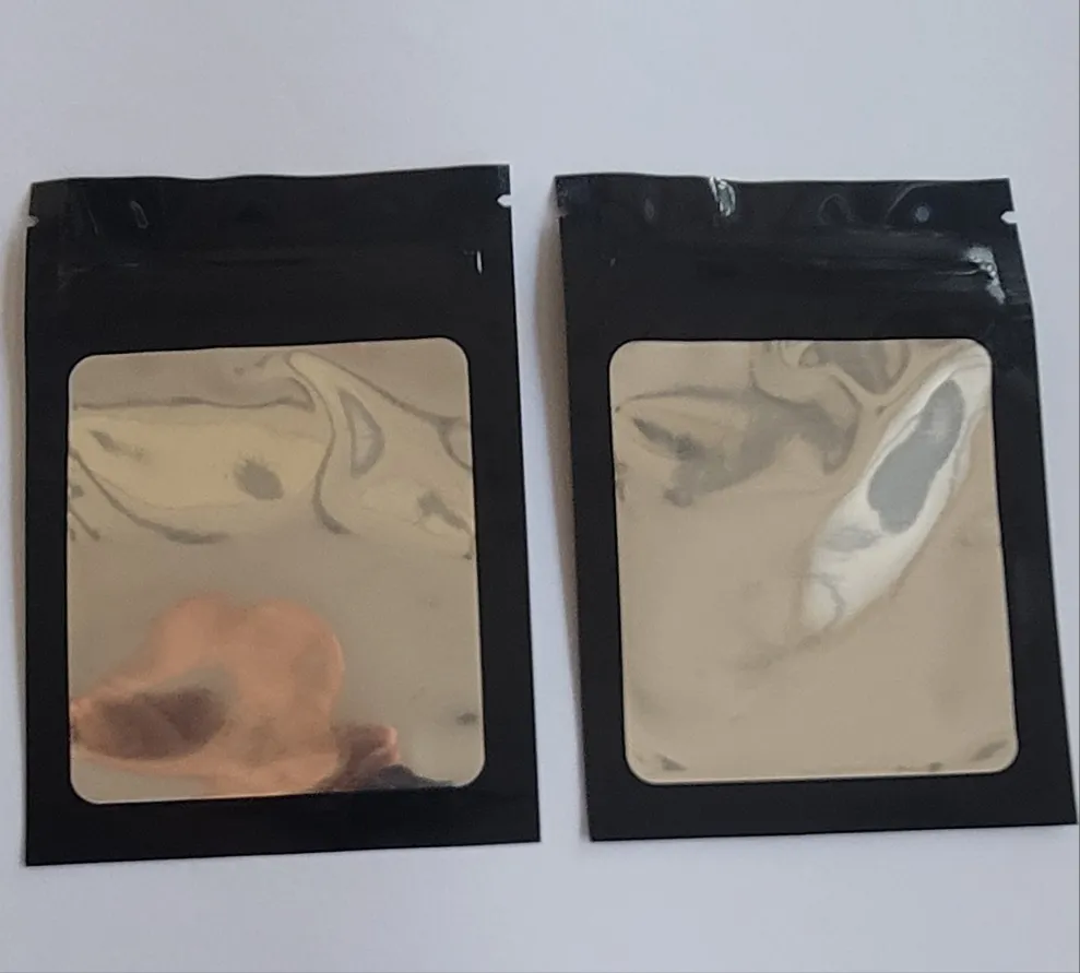 Mylar Smell Proof Ziplock Bags Size (7x10cm) - (100pcs Bundle)