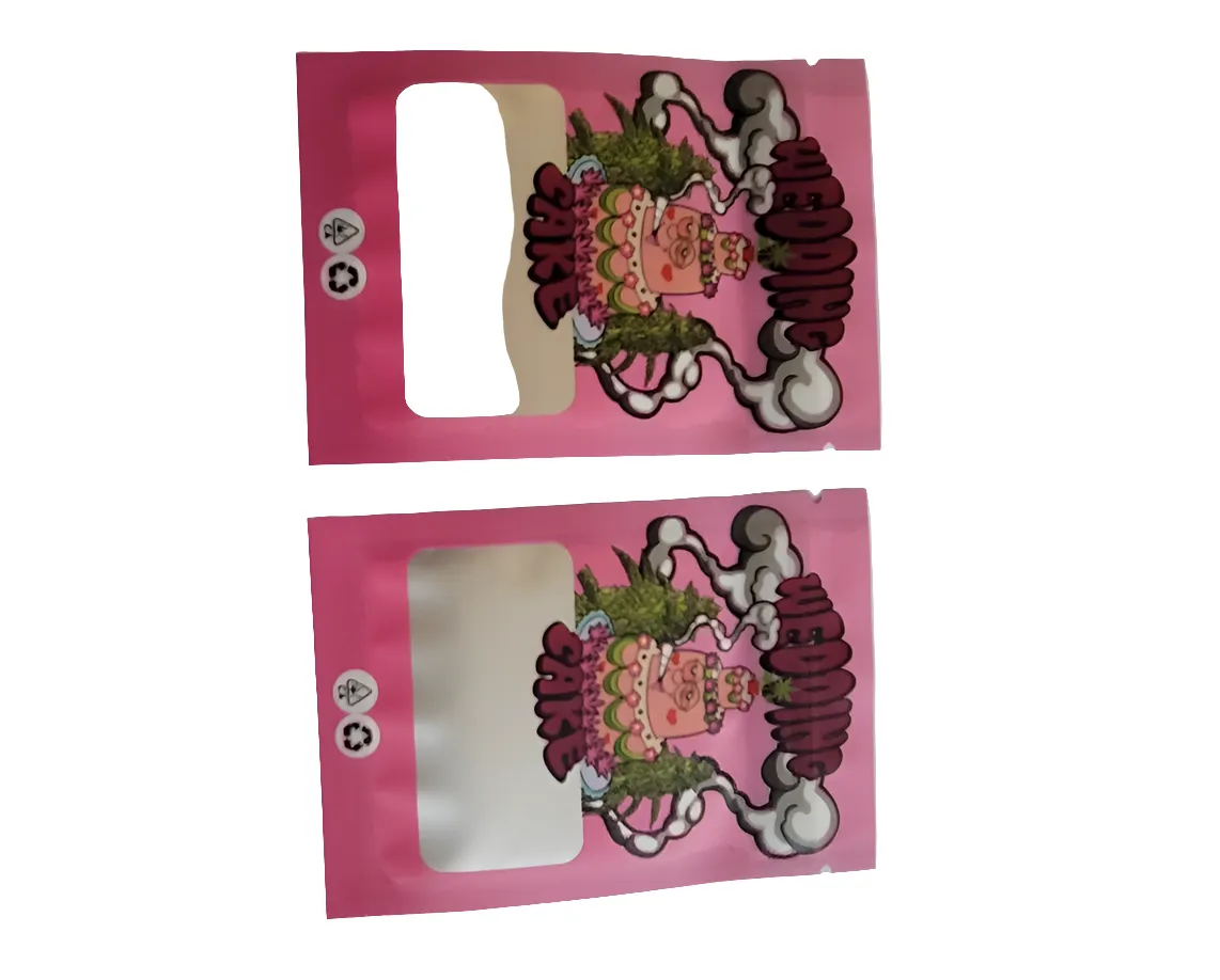 Mylar Smell Proof Ziplock Bags Size (7x10cm) - (100pcs Bundle)
