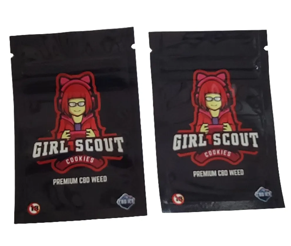 Mylar Smell Proof Ziplock Bags Size (7x10cm) - (100pcs Bundle)