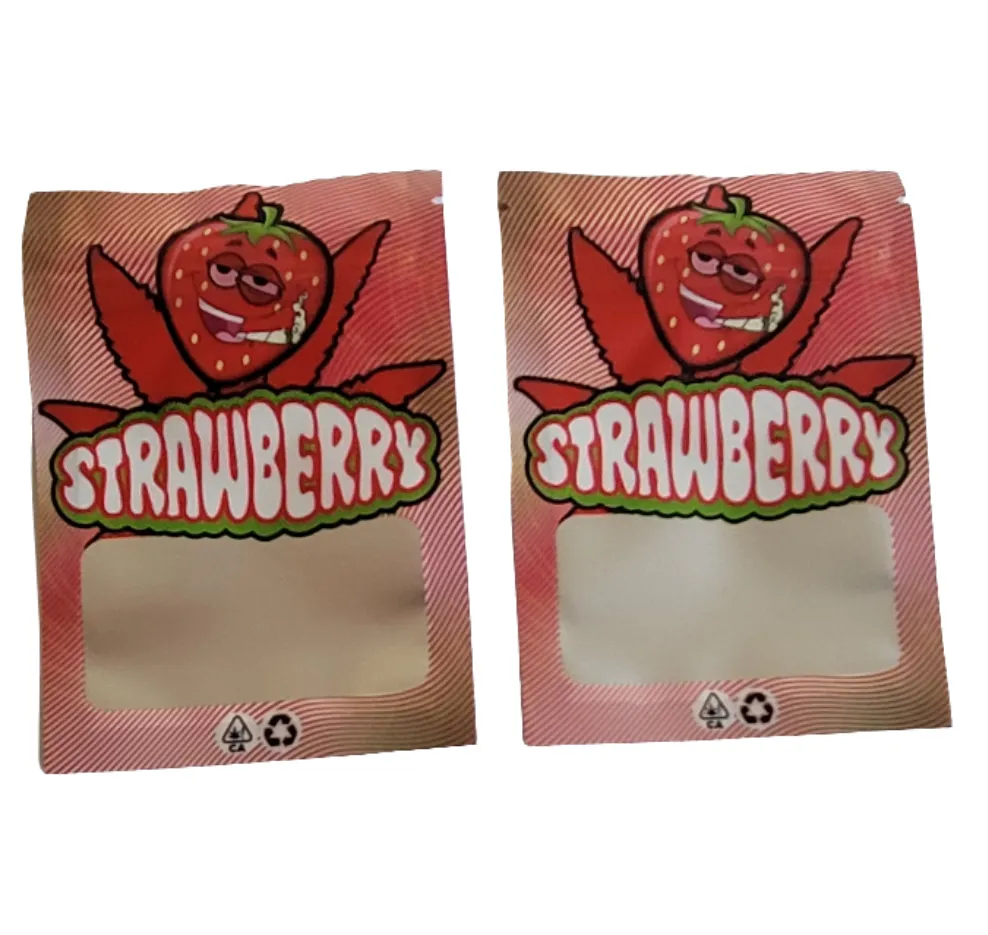 Mylar Smell Proof Ziplock Bags Size (7x10cm) - (100pcs Bundle)