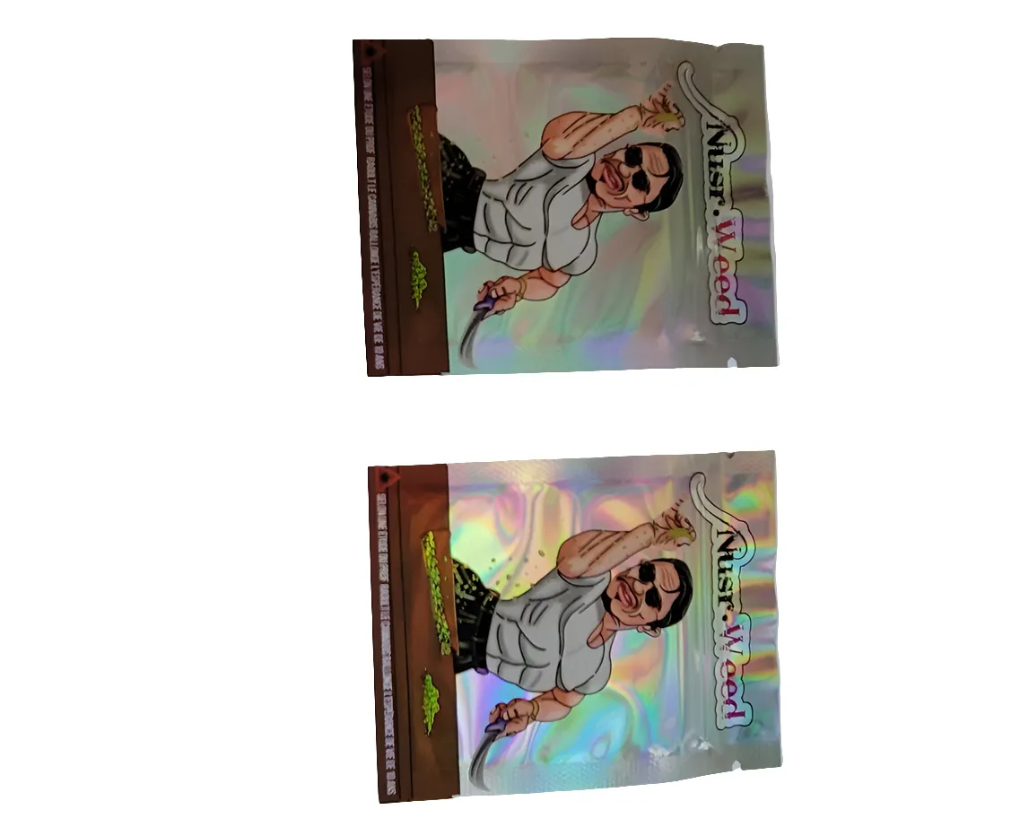 Mylar Smell Proof Ziplock Bags Size (7x10cm) - (100pcs Bundle)