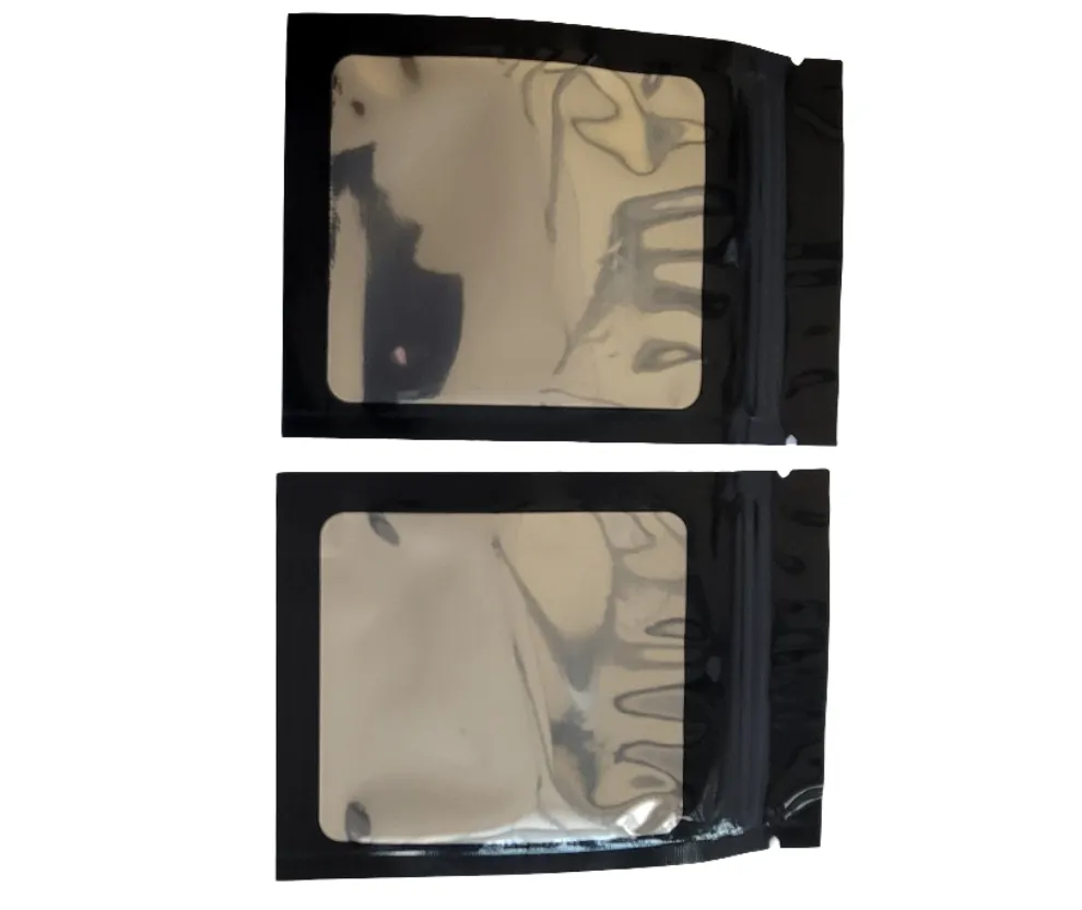 Mylar Smell Proof Ziplock Bags Size (7x10cm) - (100pcs Bundle)