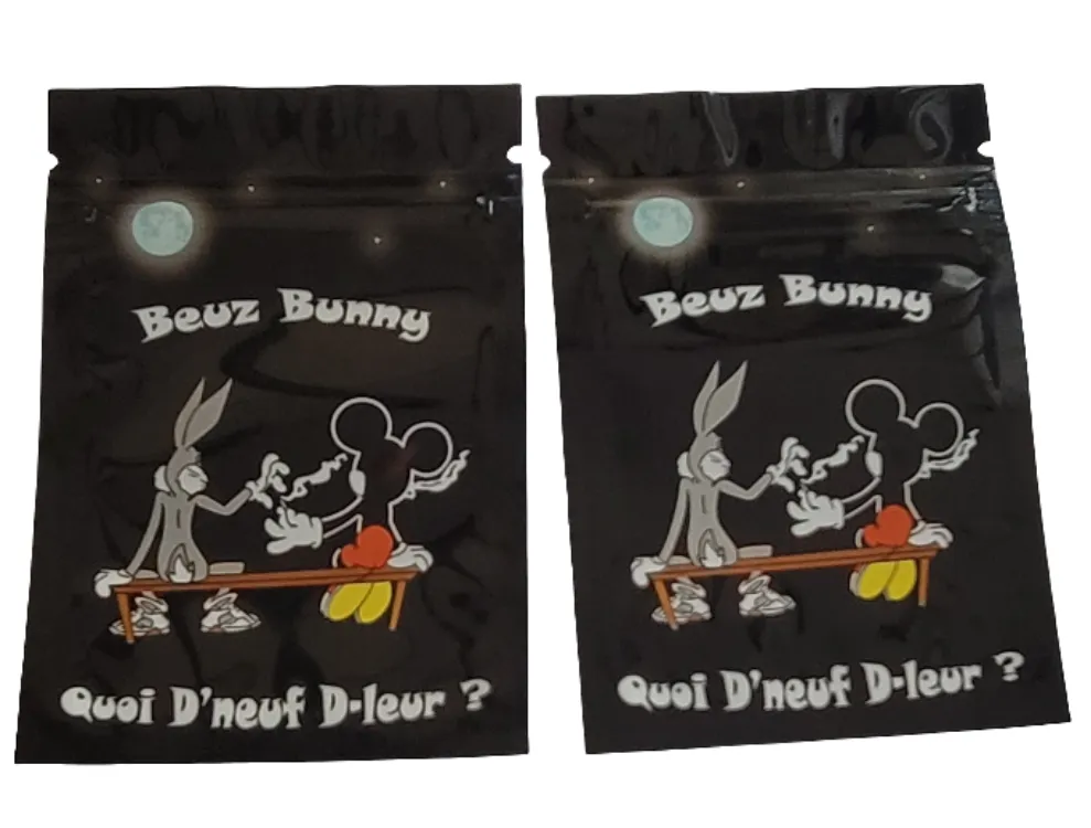 Mylar Smell Proof Ziplock Bags Size (7x10cm) - (100pcs Bundle)